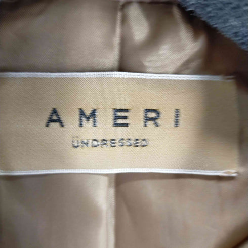 アメリヴィンテージ Ameri VINTAGE UNDRESSED BACK PLEATS COAT バックプリーツコート アウター ダブル ロング レディース JPN:S