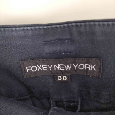 フォクシーニューヨーク FOXY NEWYORK ストレッチ2タックショートパンツ レディース EUR:38