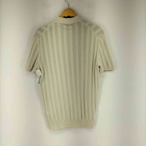 ザラ ZARA ニットポロシャツ メンズ M