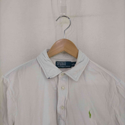 ポロバイラルフローレン Polo by RALPH LAUREN ポニー刺繍 襟裏チェック 鹿の子 ポロシャツ メンズ JPN:S