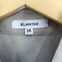ブラミンク BLAMINK S C/LI REG LSL 比翼 シャツワンピース レディース JPN:36