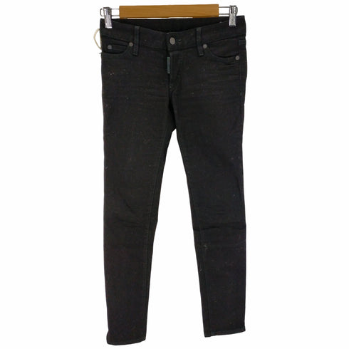 ディースクエアード DSQUARED2 ストレッチツイルスキニーパンツ レディース 36
