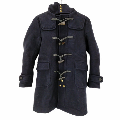 サイベーシックス SCYE BASICS サイ ベーシックス SCYE BASICS ウールカシミアメルトンダッフルコート アウター ミドル丈 38 紺 ネイビー /DF ■OS レディース レディース JPN:38
