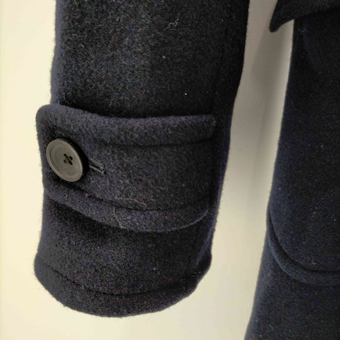 サイベーシックス SCYE BASICS サイ ベーシックス SCYE BASICS ウールカシミアメルトンダッフルコート アウター ミドル丈 38 紺 ネイビー /DF ■OS レディース レディース JPN:38