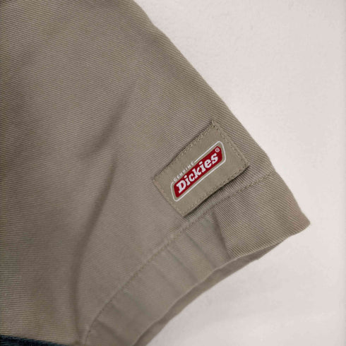 ディッキーズ Dickies 00s ワッペンバイカラー ワークシャツ メンズ 2XL