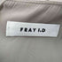 フレイアイディー FRAY I.D 22AW フリルワンピース ロング 長袖 インナー付き レディース JPN:0