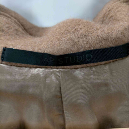 エーピーストゥディオ AP STUDIO エーピーストゥディオ AP STUDIO アパルトモン 18AW LAMB チェスターコート アウター 1B ロング ウール キャメル 茶 /HS ■OS レディース メンズ