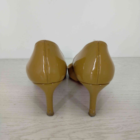 クリスチャンルブタン CHRISTIAN LOUBOUTIN プレーントゥパテントパンプス ハイヒール ポインテッドトゥ エナメル レディース JPN:21.5