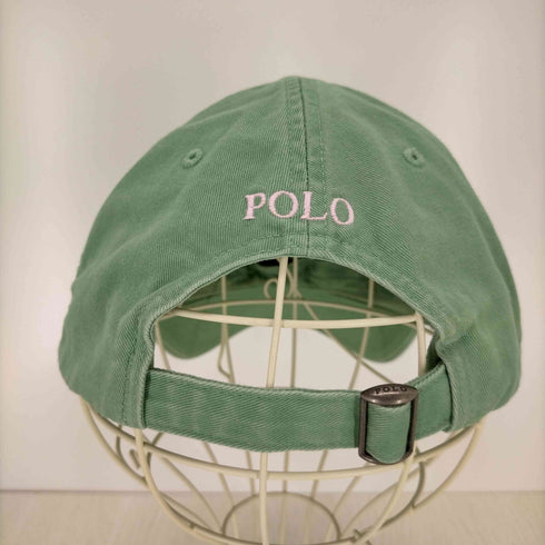 ポロラルフローレン POLO RALPH LAUREN ロゴ刺繍コットンキャップ レディース ONE SIZE