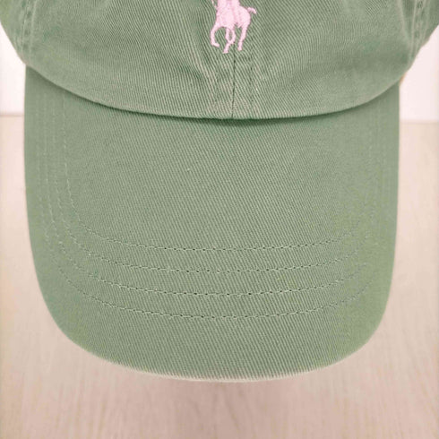 ポロラルフローレン POLO RALPH LAUREN ロゴ刺繍コットンキャップ レディース ONE SIZE