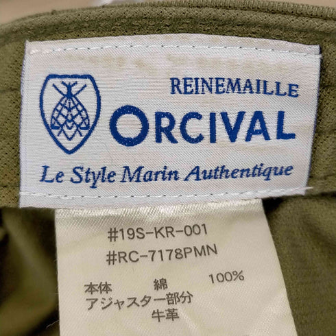 オーチバル ORCIVAL コットン6パネルキャップ メンズ ONE SIZE
