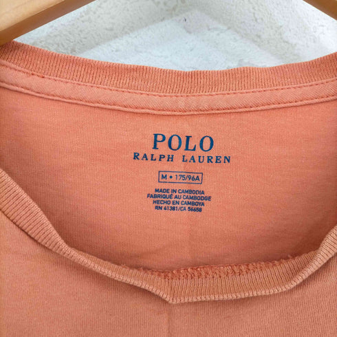 ポロラルフローレン POLO RALPH LAUREN ポニー刺繍 コットン クールネックTシャツ メンズ JPN:M