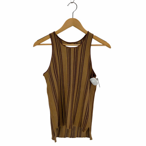 トゥデイフル TODAYFUL Stripe Knit Tanktopストライプニットタンクトップ レディース JPN:36