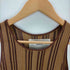トゥデイフル TODAYFUL Stripe Knit Tanktopストライプニットタンクトップ レディース JPN:36