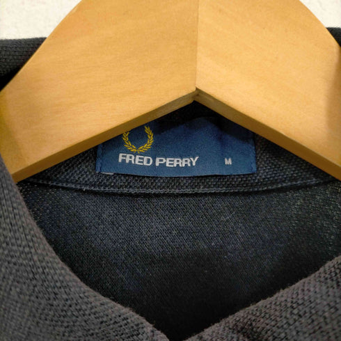 フレッドペリー FRED PERRY 鹿の子 ロゴ刺繍 ボタンダウンポロシャツ メンズ JPN:M