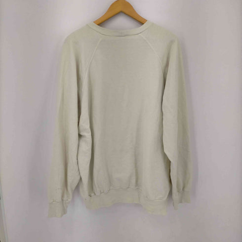 アディダス adidas 80S ロゴプリント ラグラン L/S スウェット メンズ 52/54