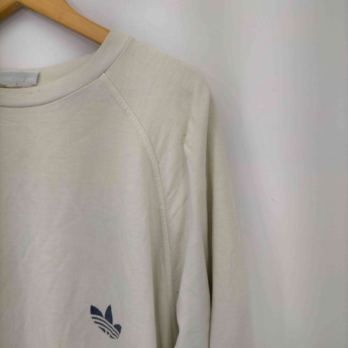 アディダス adidas 80S ロゴプリント ラグラン L/S スウェット メンズ 52/54
