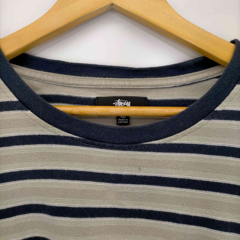 ステューシー Stussy 21SS ボーダークルーネックTシャツ メンズ JPN:XL
