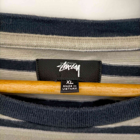 ステューシー Stussy 21SS ボーダークルーネックTシャツ メンズ JPN:XL