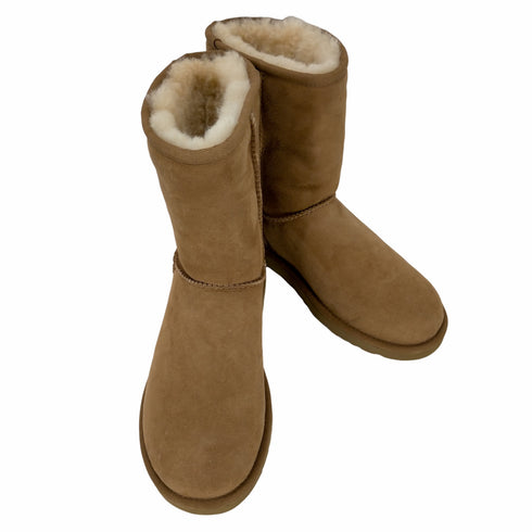アグオーストラリア UGG Australia アグ オーストラリア UGG australia クラシックショート W CLASSIC SHORT ムートンブーツ ミドル 24cm 茶色 ブラウン 5825 /SR14 レディース レディース JPN:24