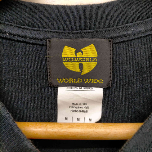 ウーワールド WU-WORLD バックプリントS/S TEE メンズ JPN:M