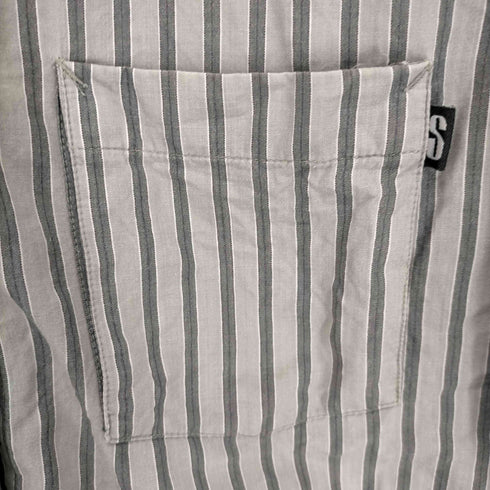 ステューシー Stussy 比翼ストライプS/S シャツ メンズ JPN:S