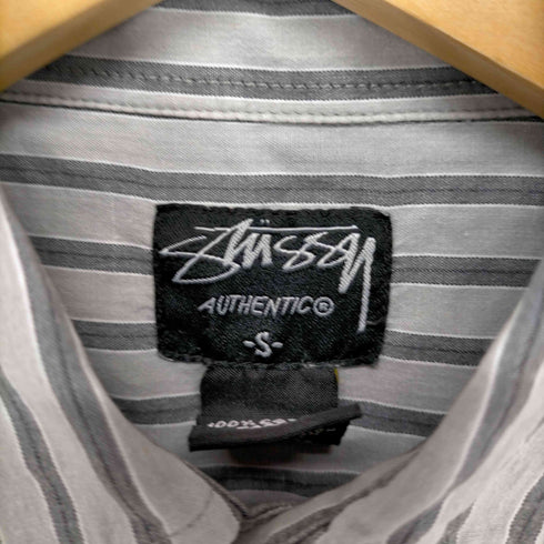 ステューシー Stussy 比翼ストライプS/S シャツ メンズ JPN:S