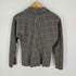 トリココムデギャルソン tricot COMME des GARCONS AD1997 カットオフ加工 チェックウールブレザー テーラードジャケット レディース
