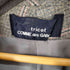 トリココムデギャルソン tricot COMME des GARCONS AD1997 カットオフ加工 チェックウールブレザー テーラードジャケット レディース