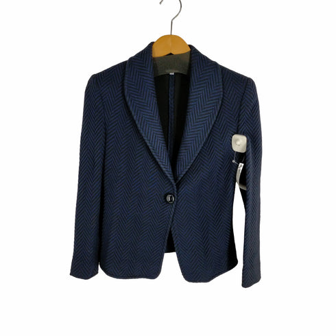 アルマーニコレツィオーニ ARMANI COLLEZIONI 総柄1Bテーラードジャケット レディース 38