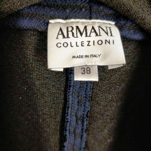 アルマーニコレツィオーニ ARMANI COLLEZIONI 総柄1Bテーラードジャケット レディース 38