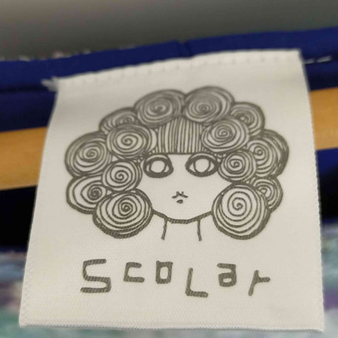 スカラー scalar マルチカラ―レースワンピース レディース M