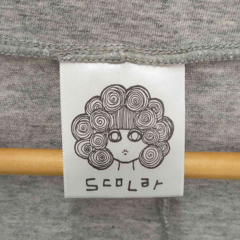 スカラー scalar レース袖切替カーディガン レディース M