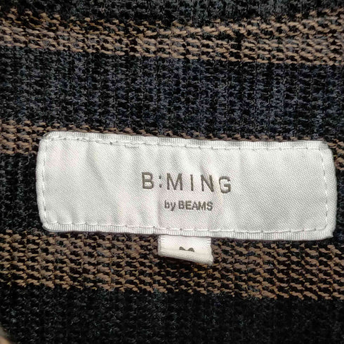 ビーミングバイビームス B:MING by BEAMS Mall band collar shirt メンズ JPN:M