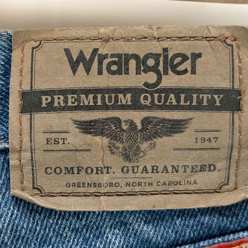 ラングラー Wrangler RELAXED FIT ジップアップデニムパンツ メンズ E33