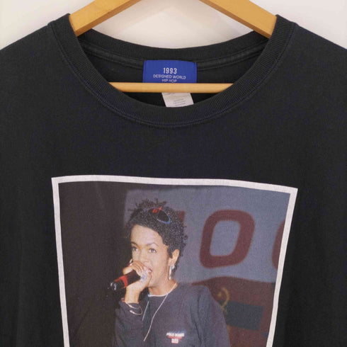 フルギ 1993 DESIGNED WORLD HIP HOP アーティストプリント クルーネックTシャツ メンズ import:XL