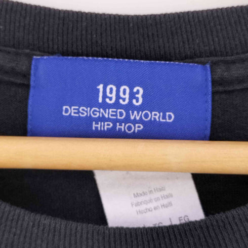 フルギ 1993 DESIGNED WORLD HIP HOP アーティストプリント クルーネックTシャツ メンズ import:XL