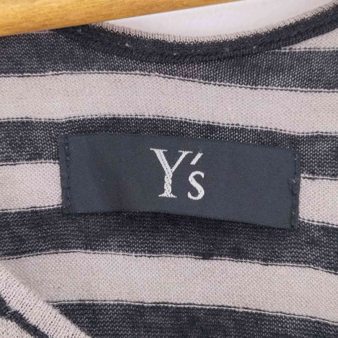 ワイズ Ys アシンメトリー ボーダー タンクトップ レディース JPN:2