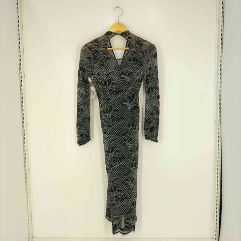 ザラ ZARA 花柄 メッシュ ワンピース レディース import:S