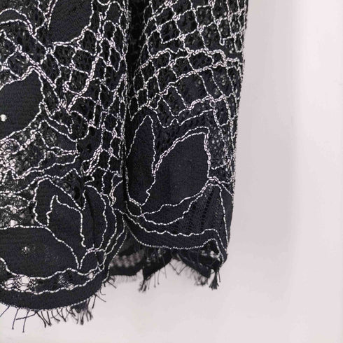 ザラ ZARA 花柄 メッシュ ワンピース レディース import:S