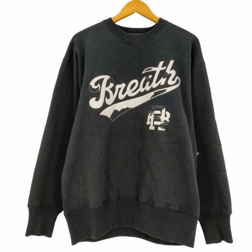 BREATH LOGO CRASH CREW NECK SWEAT メンズ JPN:L