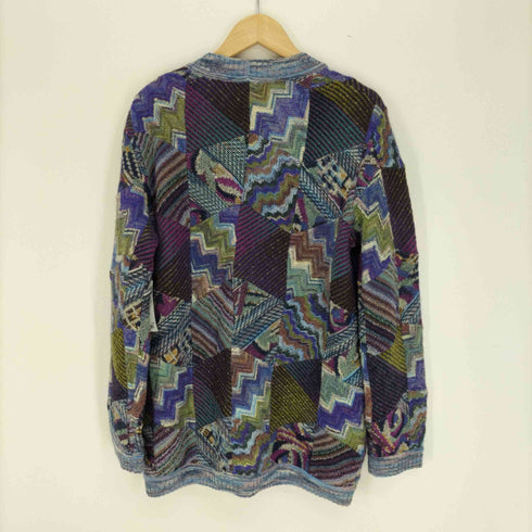 ミッソーニ MISSONI 総柄オーバーサイズカーディガン ユニセックス レディース EUR:44