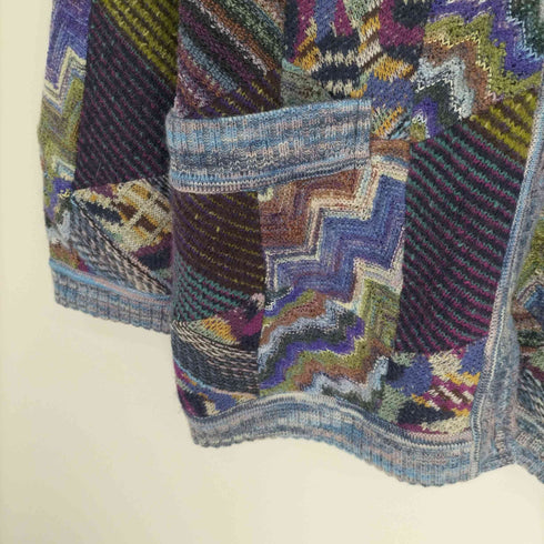 ミッソーニ MISSONI 総柄オーバーサイズカーディガン ユニセックス レディース EUR:44