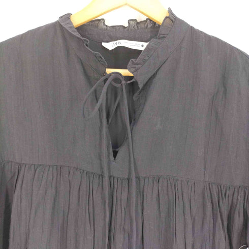 ザラ ZARA Voluminous mini dress ヴォルーミナス ミニドレス レディース import:XS
