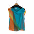 イッセイミヤケ ISSEY MIYAKE 総柄ノースリーブブラウス レディース JPN:2