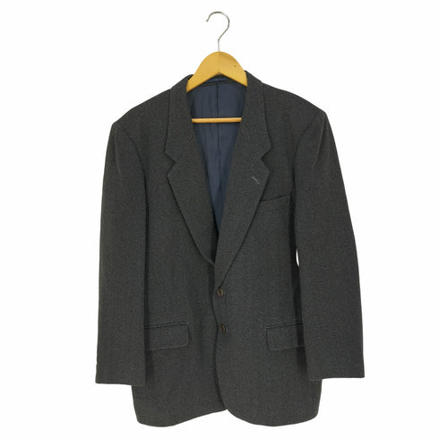 クリスチャンディオール Christian Dior MONSIEUR ヘリンボーン シングルブレスト 2B ウール テーラードジャケット メンズ JPN:L