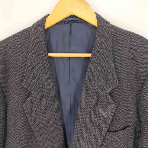 クリスチャンディオール Christian Dior MONSIEUR ヘリンボーン シングルブレスト 2B ウール テーラードジャケット メンズ JPN:L