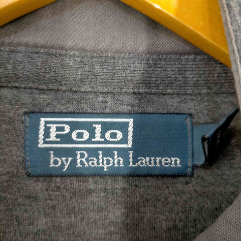 ポロバイラルフローレン Polo by RALPH LAUREN ポニー刺繍 フルジップ チンスト トップ メンズ import:L