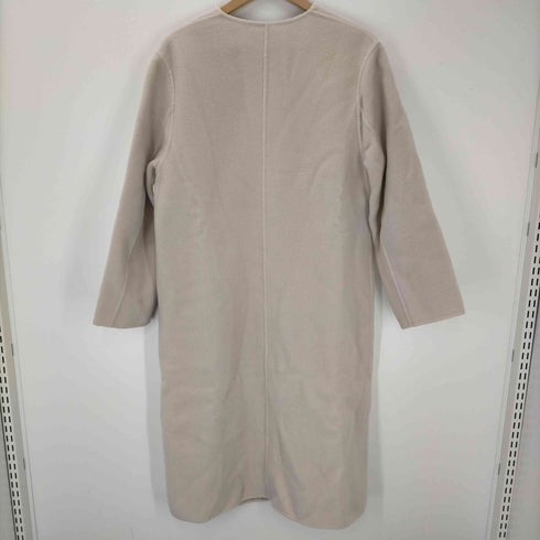 フレイアイディー FRAY I.D 19AW リバーノーカラーコート アウター ロング 1 ライトピンク /DF ■OS レディース JPN:1