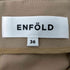 エンフォルド ENFOLD エンフォルド ENFOLD 18SS asymmetric drape midi スカート ロング フレア 36 ベージュ /AO ■OS レディース レディース JPN:36